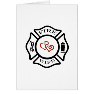 FFFireWife Hälsningskort