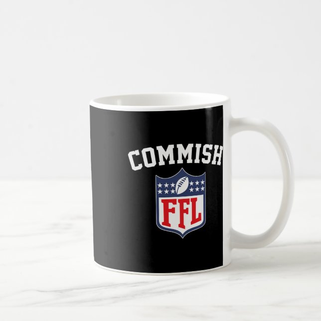 Ffl Comm från den brittiska Fantasy Football Leagu Kaffemugg (Höger)