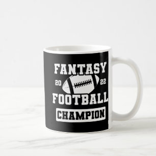 FFL League Champ Winner 2022 Fantasy Football Cham Kaffemugg