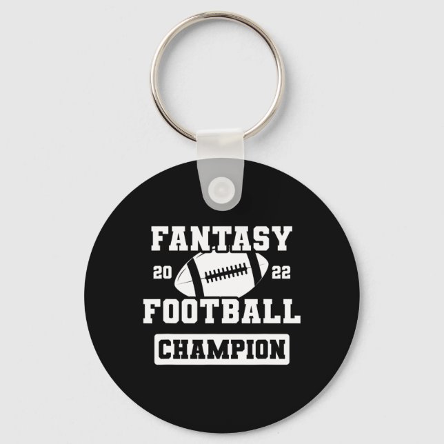 FFL League Champ Winner 2022 Fantasy Football Cham Nyckelring (Framsida)