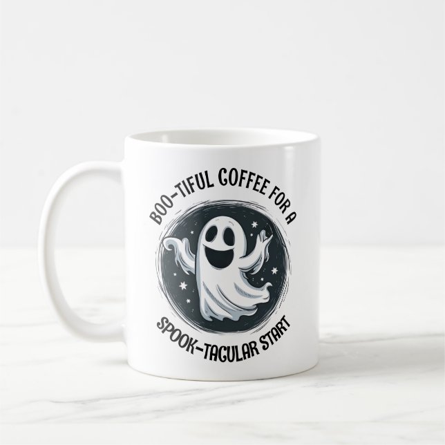 Fflygande Ghost Kaffemugg (Vänster)