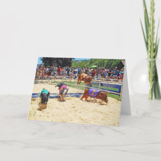 Fflygande Gris Greeting Card Kort