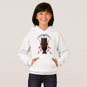 Fflygande räx Kids Pullover Hoodie T Shirt