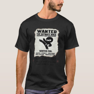 Fftkd Camp Nunchi 2022 Wanted Ultimate Ninja T Shirt