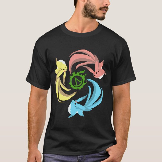 FFXIV Summoner - Karbunkler T Shirt (Framsida)
