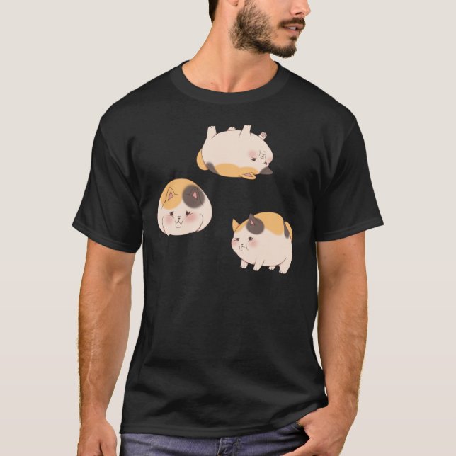 FFXIV - Tjock Cats T Shirt (Framsida)