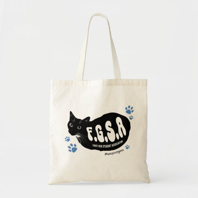 FGSA Mellround Belly tote bag Tygkasse (Framsidan)