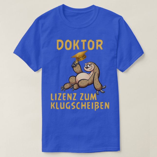 FH Uni Doktor Promotion 2020 studenten-gåva T Shirt (Design framsida)