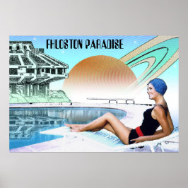 Fhloston Paradise ~ Interplanetära Resor Poster