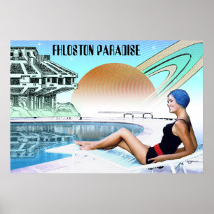 Fhloston Paradise ~ Interplanetära Resor Poster