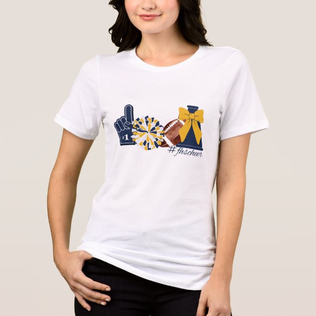 #FHSCheer T-shirt - Kvinnor (Framsida)