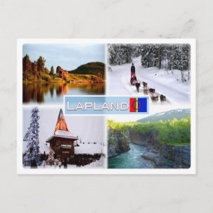 FI Lapland - Sjö Inari - Lammintupa - Jultomten Vykort