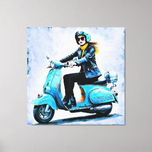 ’Fiamma’ ’Corsa Elegante’ - Elegant Ride Canvastryck