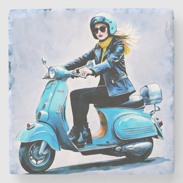 ’Fiamma’ ’Corsa Elegante’ - Elegant Ride Stenunderlägg (Framsidan)