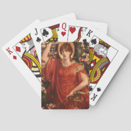 Fiammettas vision (av Dante Gabriel Rossetti) Casinokort