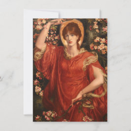 Fiammettas vision (av Dante Gabriel Rossetti) Kort