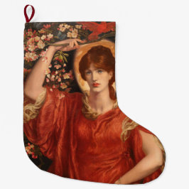 Fiammettas vision (av Dante Gabriel Rossetti) Stor Julstrumpa