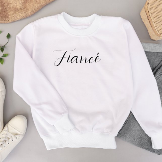Fiance Sweatshirt för henne T Shirt (Skapare uppladdad)