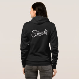Fiancée sweat shirt black black t