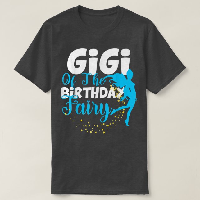 Fiancef Fairy Fantasy Birthday Squ T Shirt (Design framsida)