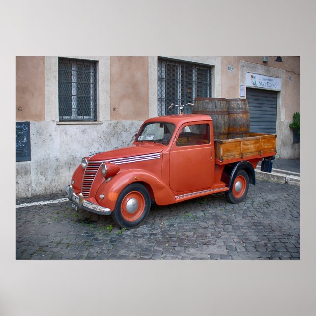 Fiat 1100 Pickup Poster (Framsidan)