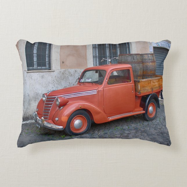 Fiat 1100 Pickup Prydnadskudde (Framsidan)