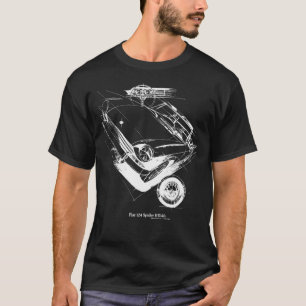 FIAT 124 SPIDER633 T SHIRT