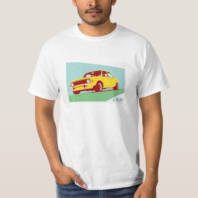 Fiat 128 t shirt (Framsida)