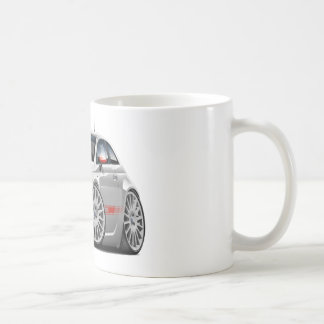 Fiat 500 Abarth grå färgbil Kaffemugg