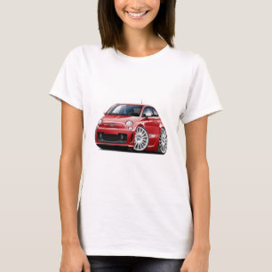 Fiat 500 Abarth röd bil Tröja