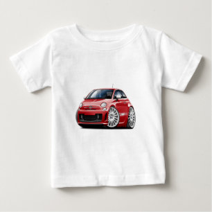 Fiat 500 Abarth röd bil Tröja