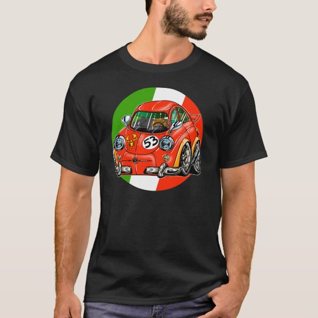 FIAT 500 ABARTH T SHIRT (Framsida)
