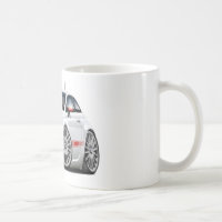Fiat 500 Abarth vitbil
