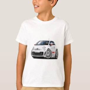 Fiat 500 Abarth vitbil Tröja