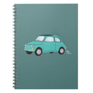 Fiat 500 anteckningsbok