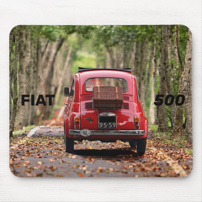 Fiat 500 bil musmatta (Framsidan)