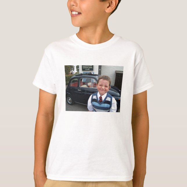 Fiat 500 Boy T-shirt (Framsida)