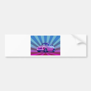 Fiat 500 Bunt Bildekal