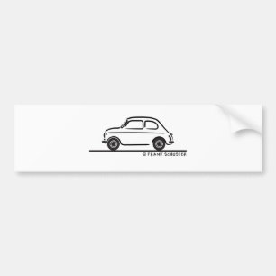 Fiat 500 Cinquecento Bildekal