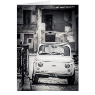 Fiat 500, Cinquecento i Italien Hälsningskort