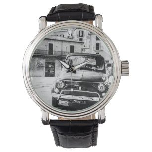 Fiat 500, cinquecento i italien, klassikerbilgåva armbandsur
