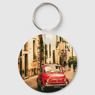 Fiat 500, Cinquecento i italien Nyckelring
