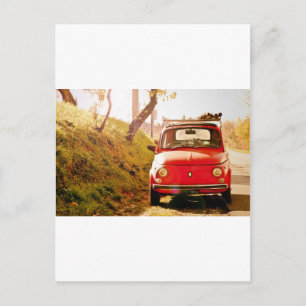 Fiat 500, Cinquecento i Italien Vykort