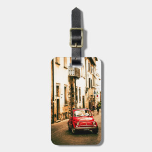 Fiat 500 Cinquecento i Italy. Bagagebricka