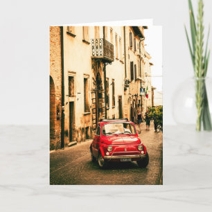Fiat 500 Cinquecento i Umbria, italien Kort