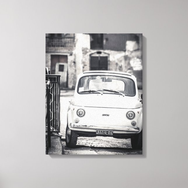 Fiat 500, cinquecento, in Italien, Classic canvas (Framsida)