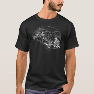 Fiat 500 - cinquecento t shirt