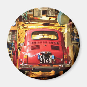 Fiat 500 i italien magnet