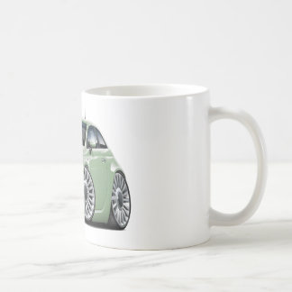 Fiat 500 Lt Göra grön Bil Kaffemugg