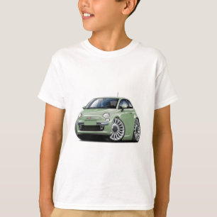 Fiat 500 Lt Göra grön Bil T-shirt